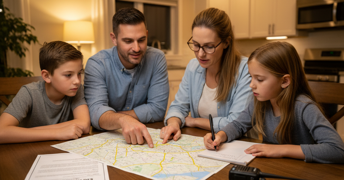 Family Emergency Plan: How to Prepare Your Household for Any Disaster