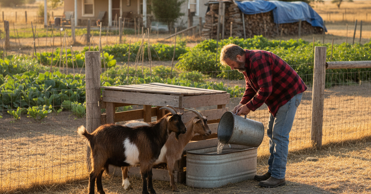 Prepper Livestock: How to Raise Goats for Milk, Meat, and Long-Term Food Security