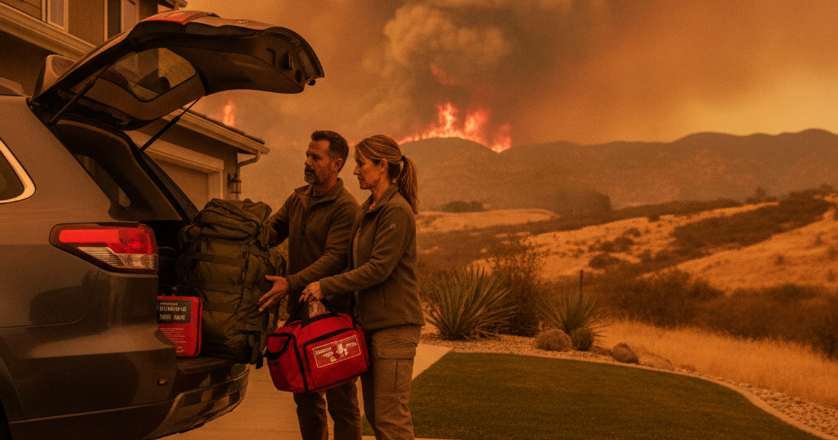 Wildfire Evacuation Psychology: How to Override Panic and Make Life-Saving Decisions Under Extreme Stress