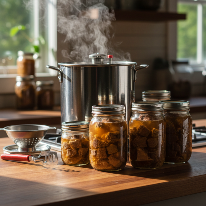 Canning Meat at Home: A Step-by-Step Guide to Long-Term Protein Storage