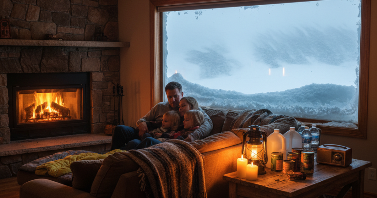 Winter Survival: How to Stay Alive When a Blizzard Traps You at Home