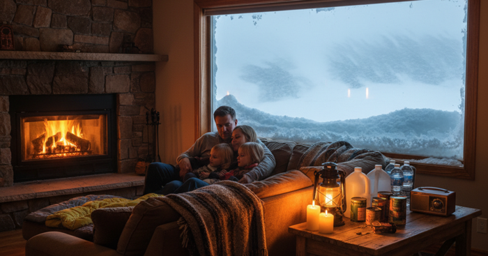 Winter Survival: How to Stay Alive When a Blizzard Traps You at Home