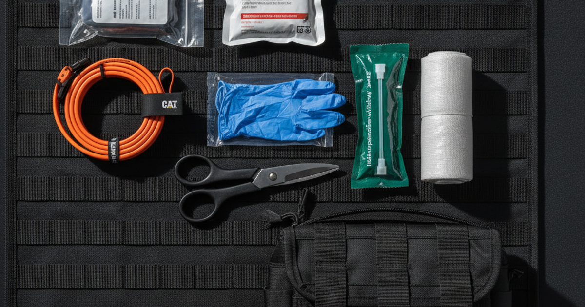 Chest Seals, Tourniquets, and Hemostatic Gauze: How to Build a Gunshot Wound Kit That Actually Saves Lives