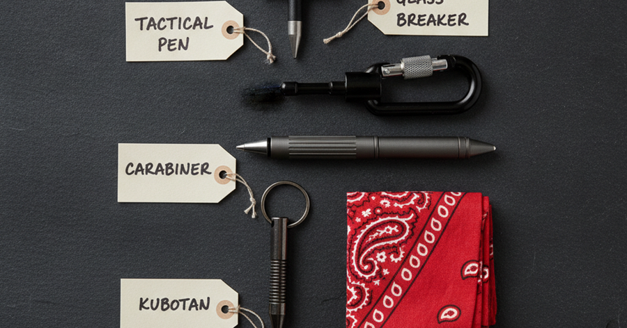 Survival preparedness illustration