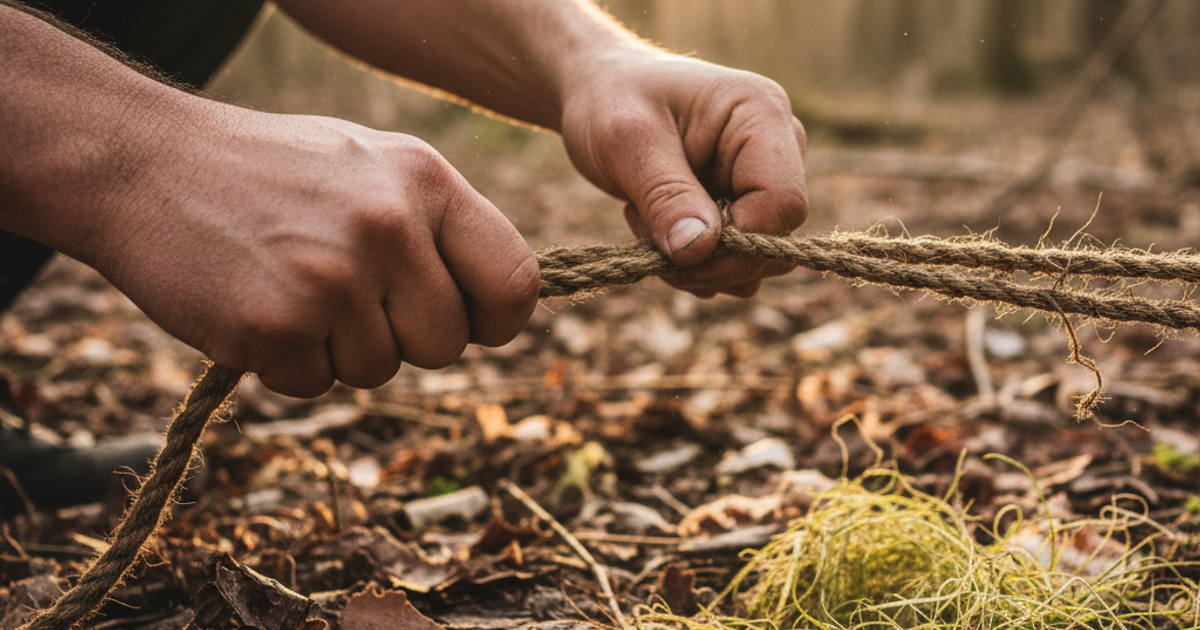 Bushcraft Rope and Cordage: How to Make and Use Natural Cordage When You Run Out of Paracord
