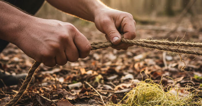 Bushcraft Rope and Cordage: How to Make and Use Natural Cordage When You Run Out of Paracord