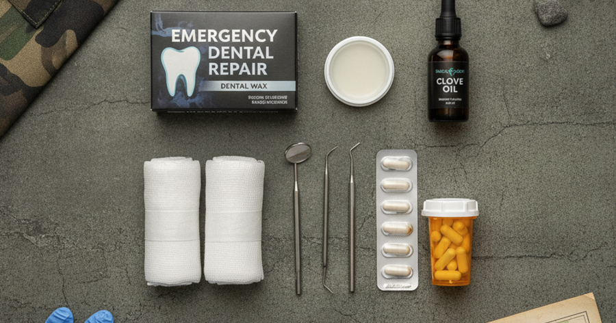 Survival preparedness illustration
