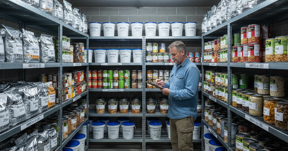 Long-Term Food Stockpile: How to Build a Supply That Actually Keeps You Alive