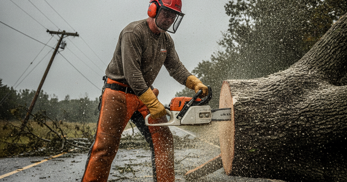 Chainsaw Skills for Preppers: How to Clear Storm Debris and Fell Trees Safely When Help Isn't Coming