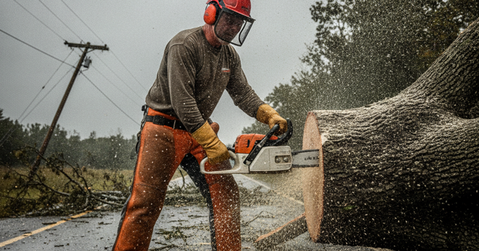 Chainsaw Skills for Preppers: How to Clear Storm Debris and Fell Trees Safely When Help Isn't Coming
