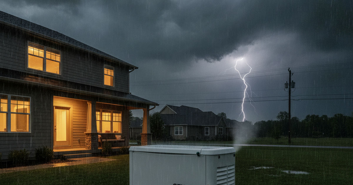 Power Through Any Crisis: How to Choose and Use a Whole-House Standby Generator for Long-Term Emergency Power