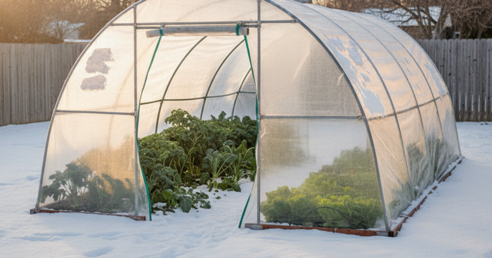 Cold Frames, Hoop Houses, and Greenhouses: How to Extend Your Growing Season for Year-Round Food Security