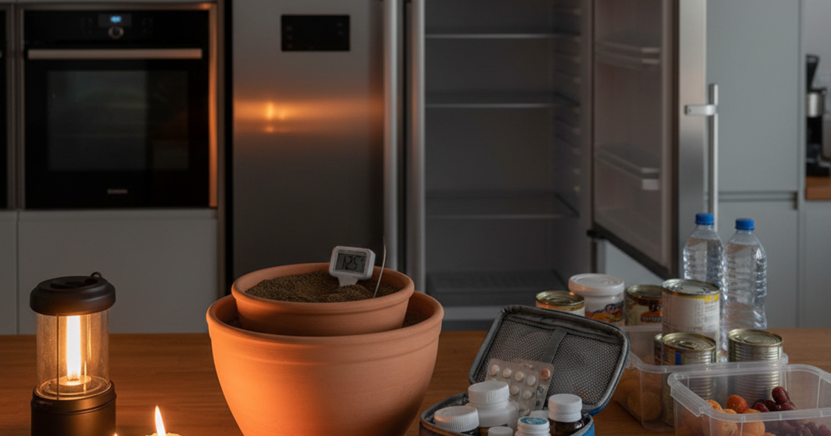 Cold Storage Survival: How to Keep Food and Medicine Safe When Refrigeration Fails