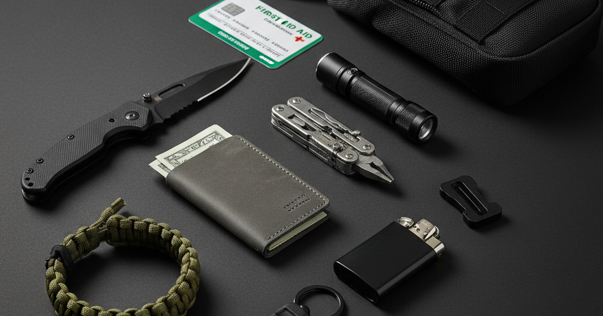 Everyday Carry (EDC) Essentials: What Every Prepper Should Have on Them at All Times