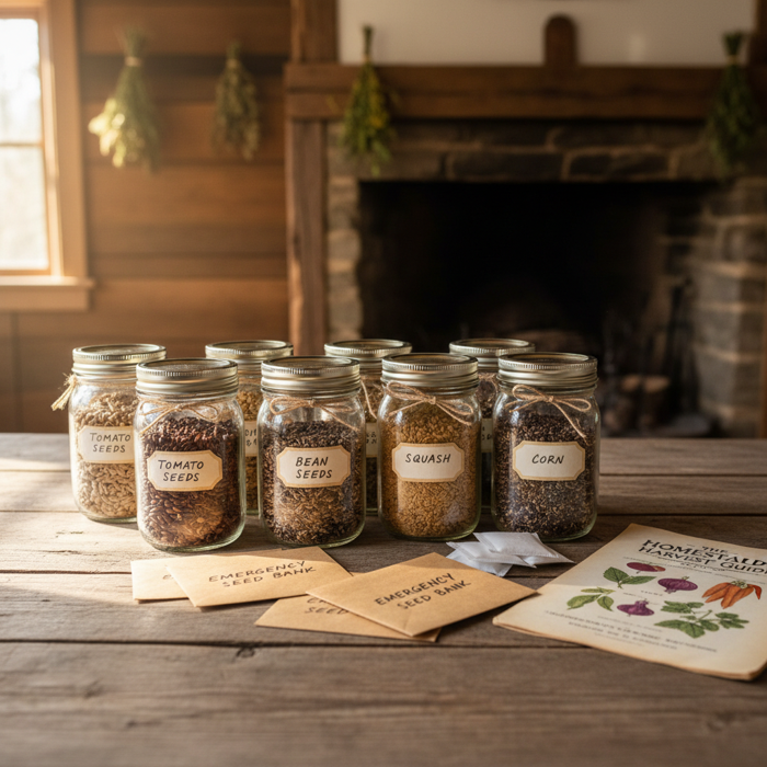 Seed Saving and Storage: Building a Survival Seed Vault at Home