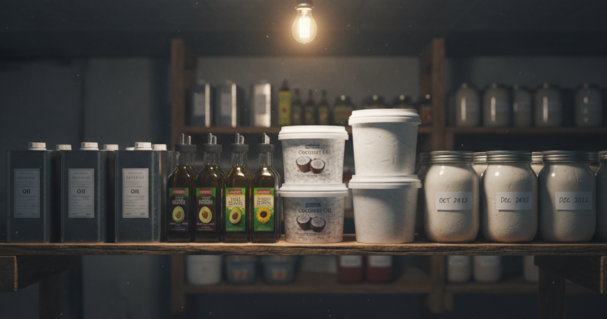 Fat Is Fuel: How to Stockpile Cooking Oils, Lard, and Tallow for Long-Term Food Storage