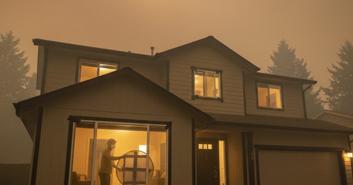 Wildfire Smoke and Toxic Air: How to Filter Indoor Air and Protect Your Lungs When SHTF
