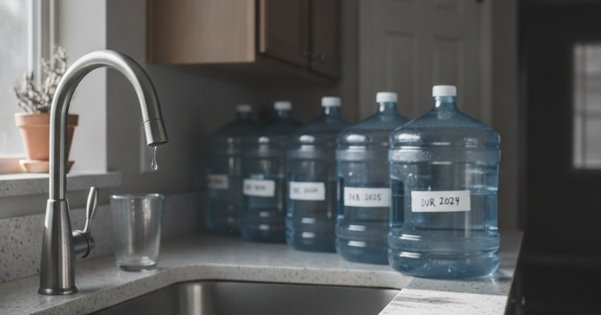 When the Taps Run Dry: How to Ration Emergency Water and Survive on One Gallon a Day