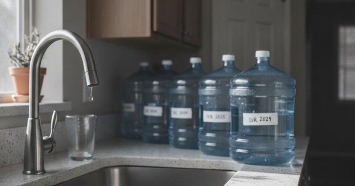 When the Taps Run Dry: How to Ration Emergency Water and Survive on One Gallon a Day