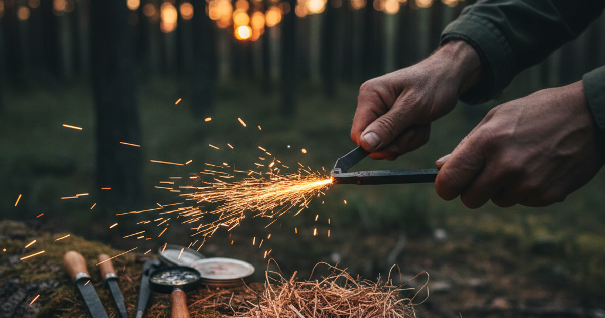 Fire Starting Without Matches: How to Choose and Master Every Ignition Method for Survival