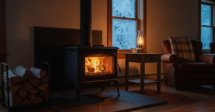 Wood Stove Heat: How to Choose, Install, and Safely Run a Wood Burner When the Furnace Dies