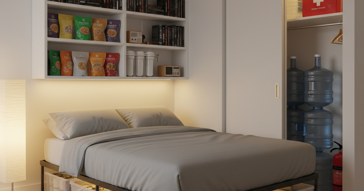 Apartment Prepping: How to Build a Serious Emergency Stockpile in a Small Space