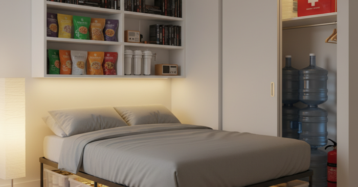 Apartment Prepping: How to Build a Serious Emergency Stockpile in a Small Space
