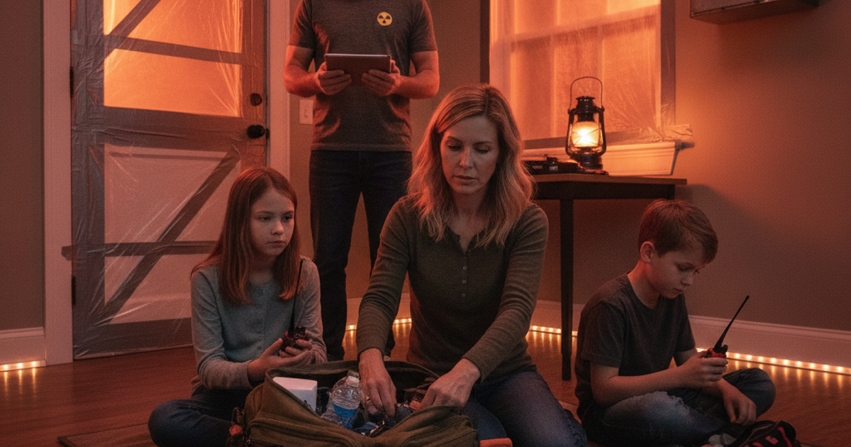 Chem, Bio, and Radiological Threats: How to Build a CBRN Preparedness Plan for Your Family