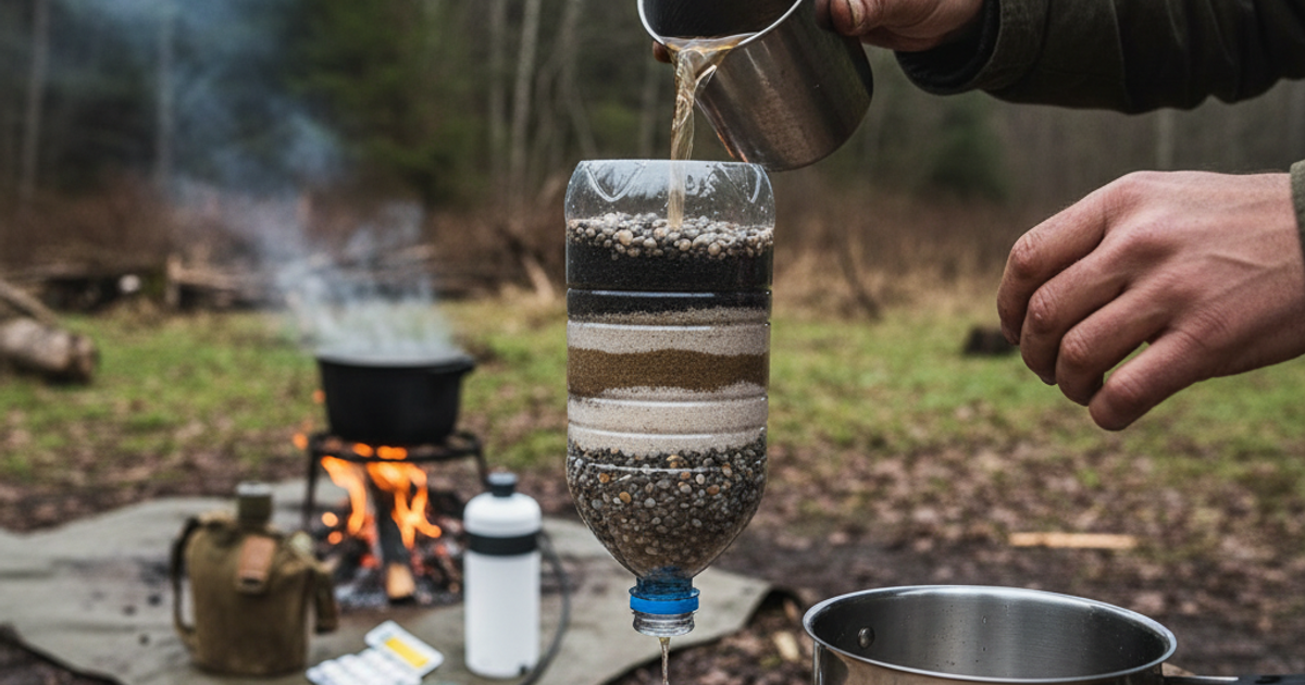 Making Any Water Safe to Drink: How to Purify Every Water Source When SHTF