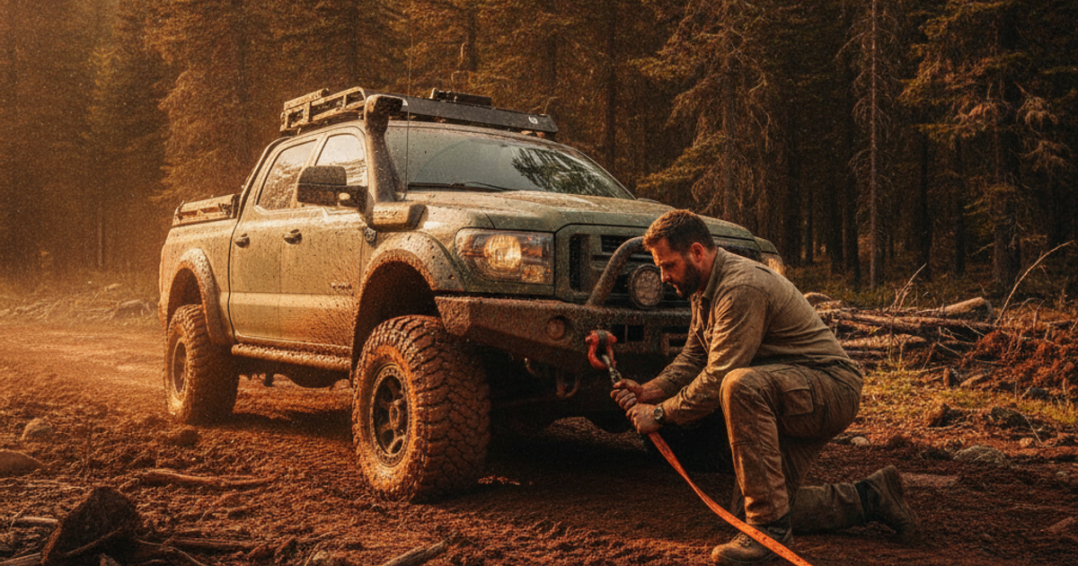 Prepper's Guide to Vehicle Recovery: How to Get Unstuck and Keep Moving When SHTF