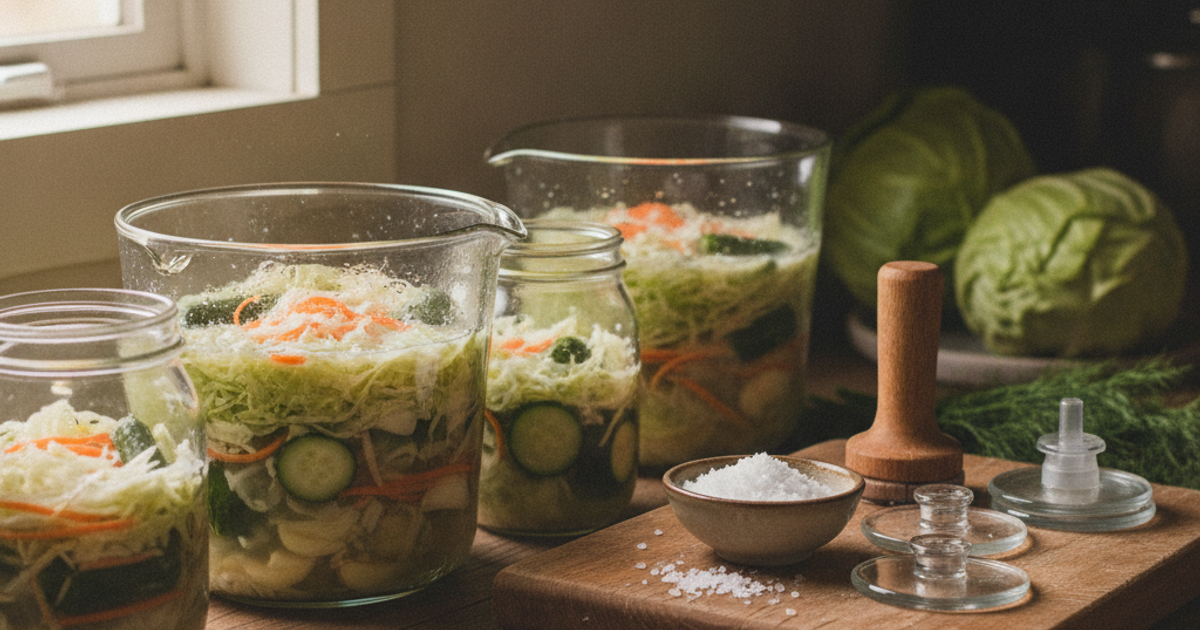 Mastering Lacto-Fermentation: How to Preserve Vegetables Without Refrigeration, Canning Jars, or Electricity
