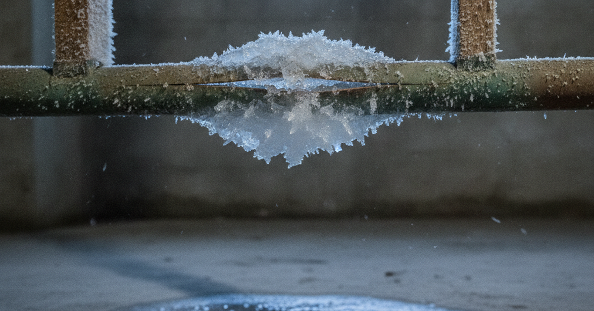 When the Pipes Freeze: How to Winterize Your Plumbing and Prevent Burst Water Lines in a Winter Blackout