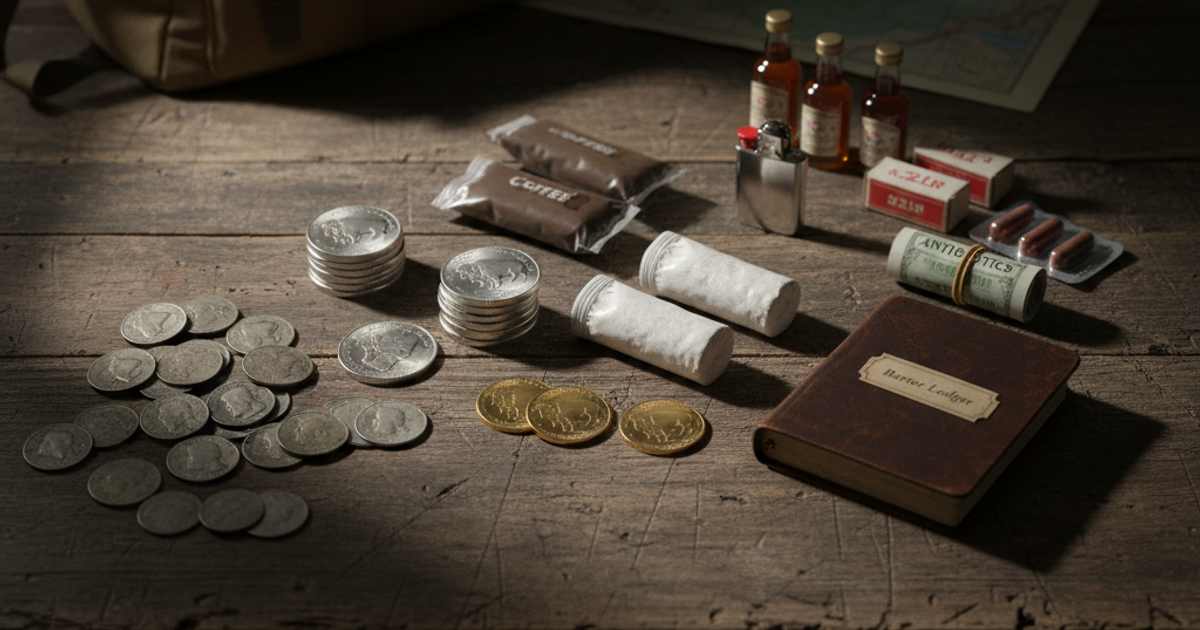 Precious Metals and Barter Goods: What to Stockpile When Paper Money Fails
