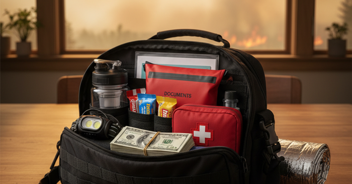 Wildfire Evacuation Bag: What to Pack When You Have 15 Minutes to Leave