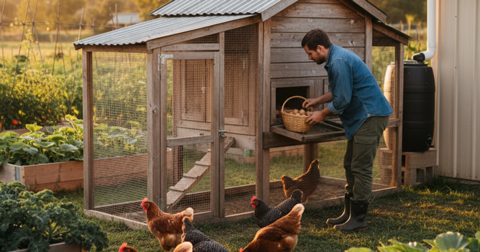 Backyard Chickens for Preppers: How to Raise a Flock for Food Security