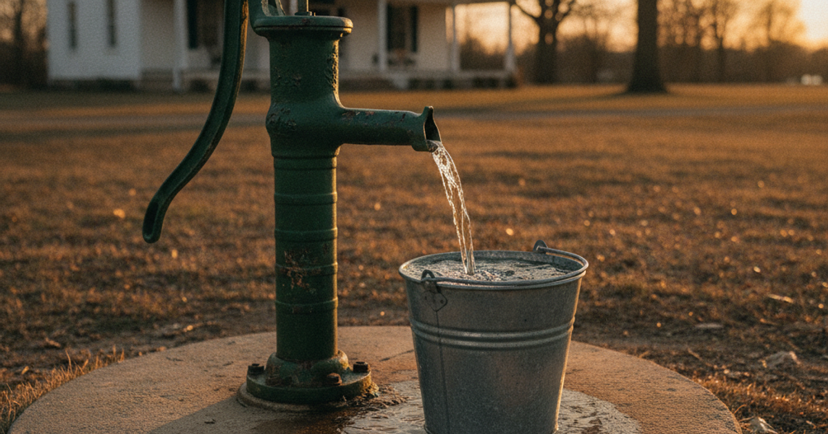 Well Hand Pumps: How to Draw Water From Your Well When the Power Fails