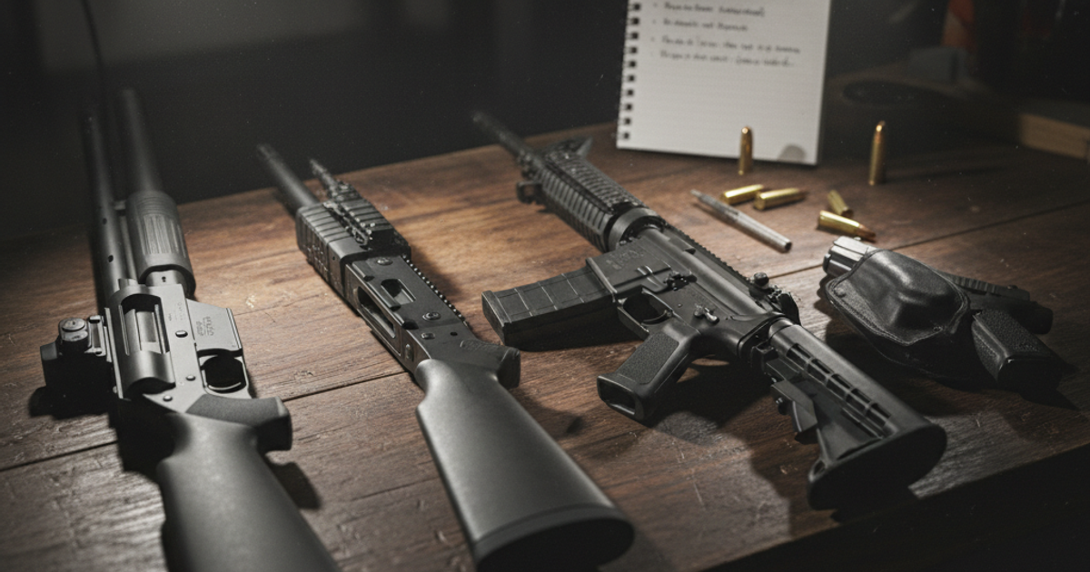 Shotgun vs. Rifle vs. Handgun: How to Choose the Right Long Gun for Home Defense When SHTF
