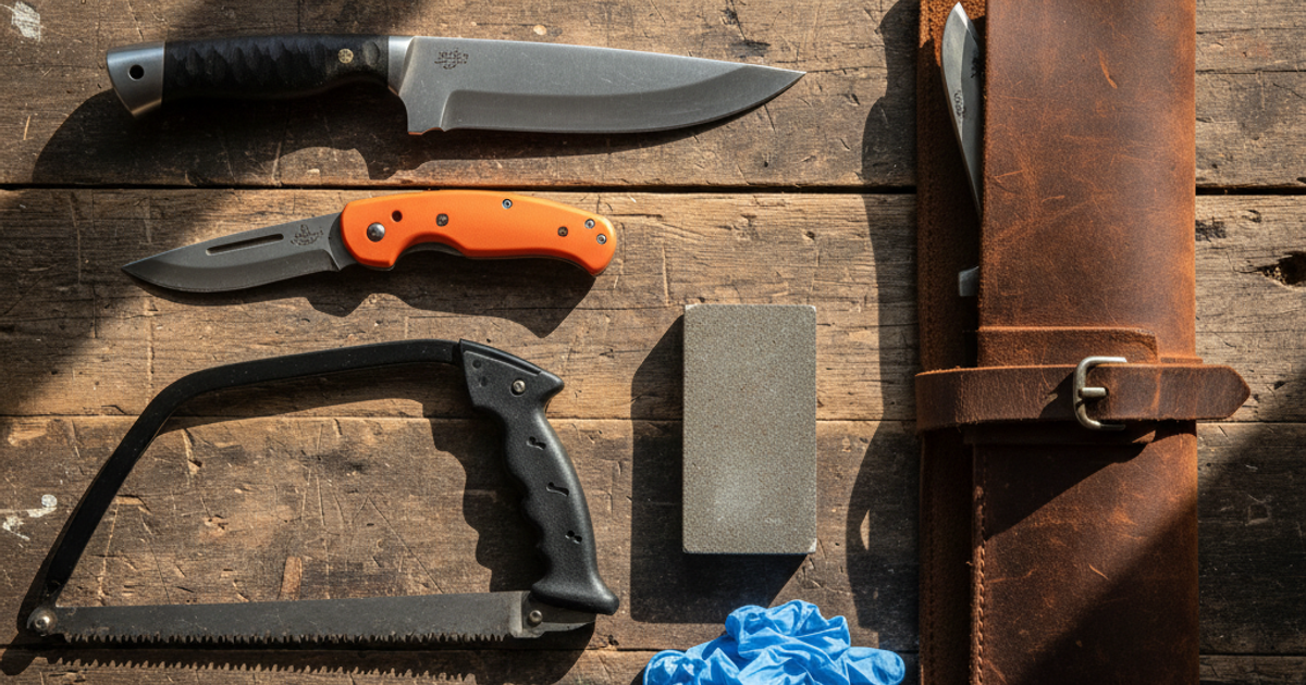 Hunting Knives, Gut Hooks, and Field Processing Tools: How to Choose the Right Blade for Harvesting Wild Game
