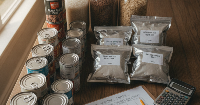 Calorie Math for Survival: How to Ration Emergency Food and Stretch Your Stockpile for 90 Days