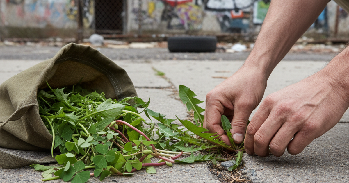 Urban Foraging: How to Find Wild Edibles in the City When Food Runs Out