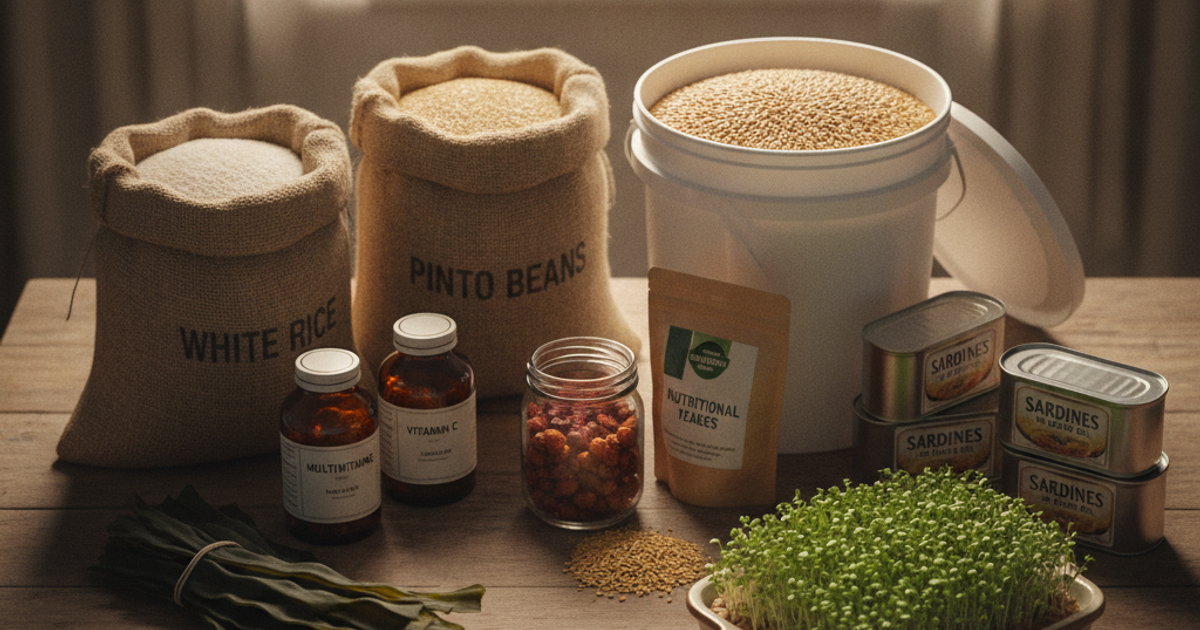 Vitamin Deficiency on a Survival Diet: How to Prevent Scurvy and Malnutrition When You're Living on Stored Food