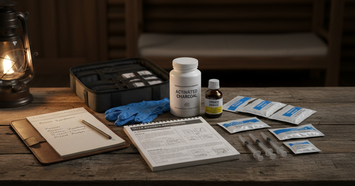 Poison Control When SHTF: How to Identify and Treat Toxic Exposures Without Emergency Services