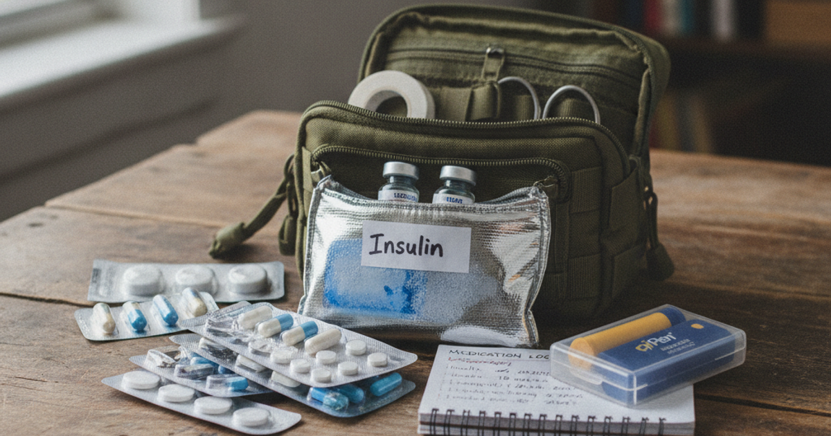 Pressure, Heat, and Cold: How to Store Insulin, EpiPens, and Critical Medications Off-Grid