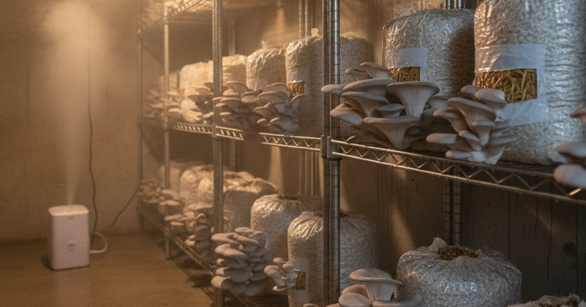 Mastering Mushroom Cultivation: How to Grow Oyster and Shiitake Mushrooms at Home for Long-Term Food Security
