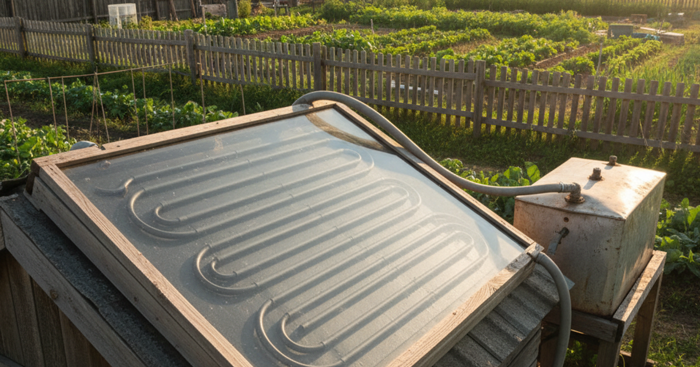 DIY Solar Water Heater: Off-Grid Hot Water Without the Energy Bill