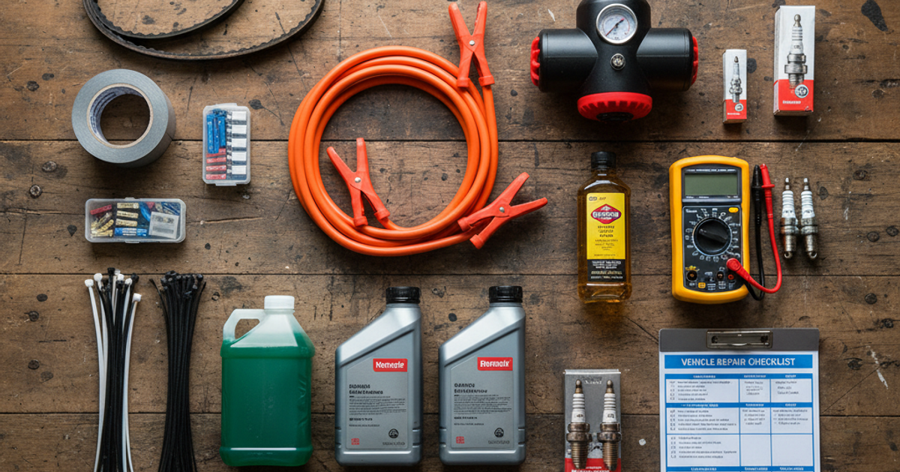 Survival preparedness illustration