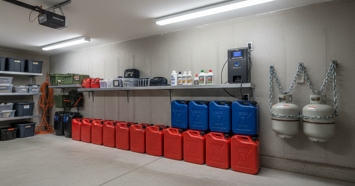 Fuel Storage for Preppers: How to Safely Stockpile Gasoline, Diesel, and Propane for Long-Term Emergencies