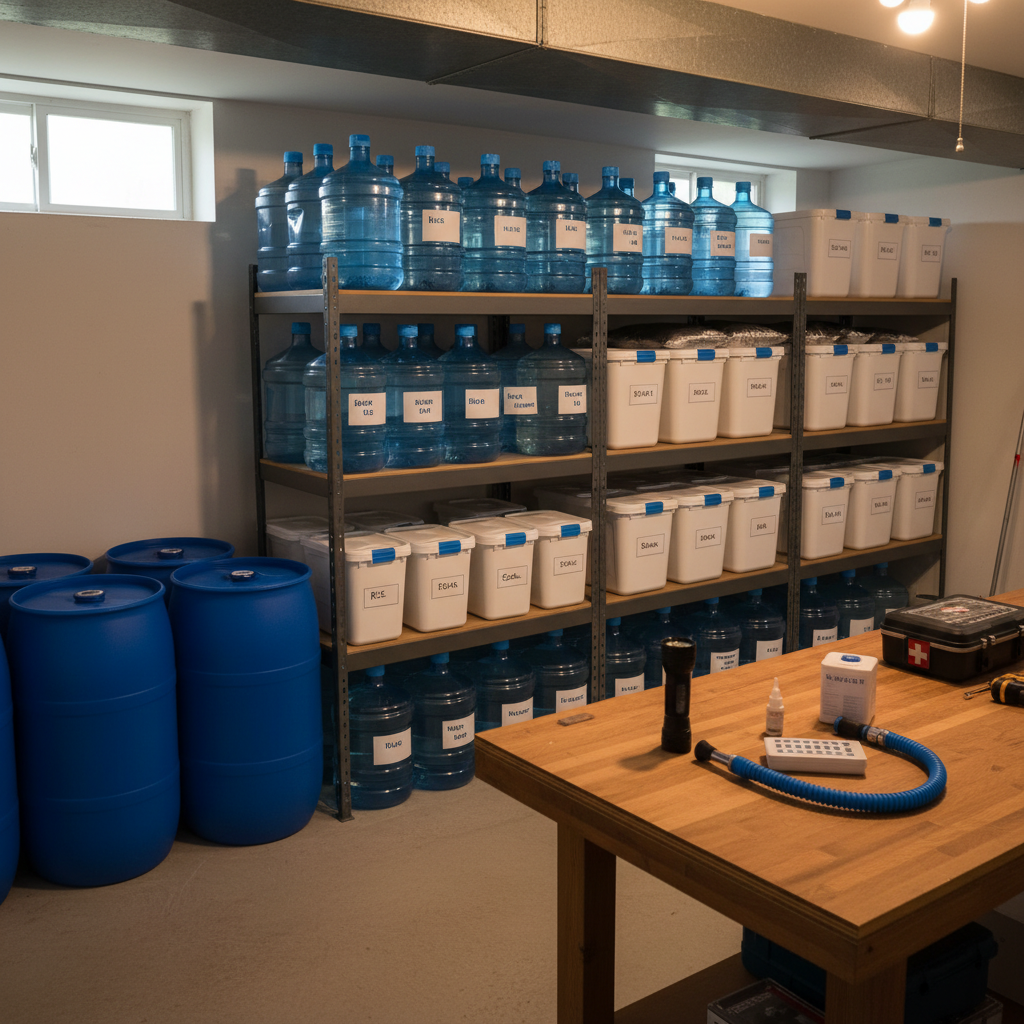 Emergency Water Storage: How Much You Actually Need and How to Store It Safely
