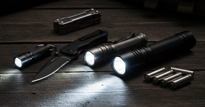Tactical Flashlights for Preppers: How to Choose the Best EDC and Survival Light for Any Emergency
