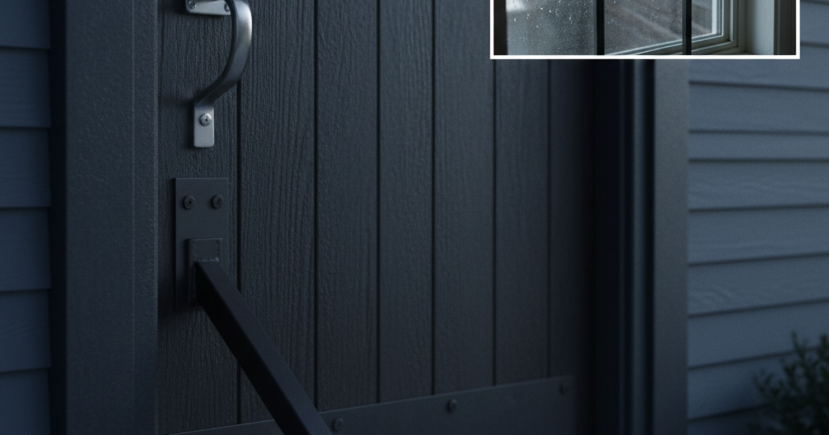 Reinforcing Doors and Windows: How to Harden Your Home's Weakest Entry Points Before SHTF